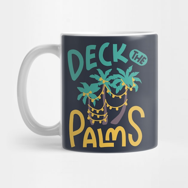 Tropical Christmas // Deck the Palms by SLAG_Creative